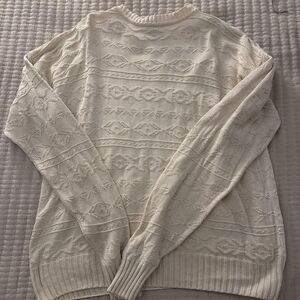 Unbranded Men's Cream Jumper